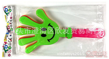 【欣發玩具混批拍手器活動比賽助威道具幼兒園節日小禮品地攤熱賣小手拍】汕頭市澄海區欣發貿易商行 - 產品庫