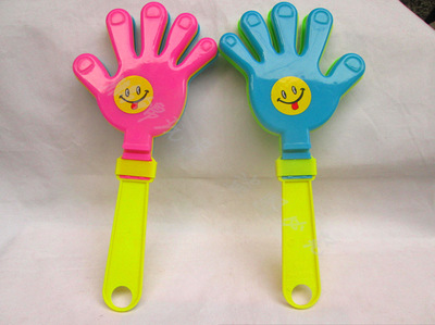 【廠家直銷晚會道具塑料拍手器手掌拍批發(fā)28cm拍手掌10元以下】價格,廠家,圖片,助威道具,義烏市方朋電子商務(wù)商行-