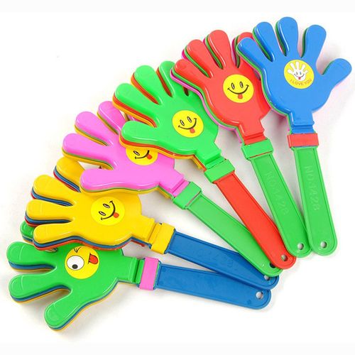 28cm大號拍手器小手拍兒童節日活動玩具巴掌拍拍手塑料手掌拍